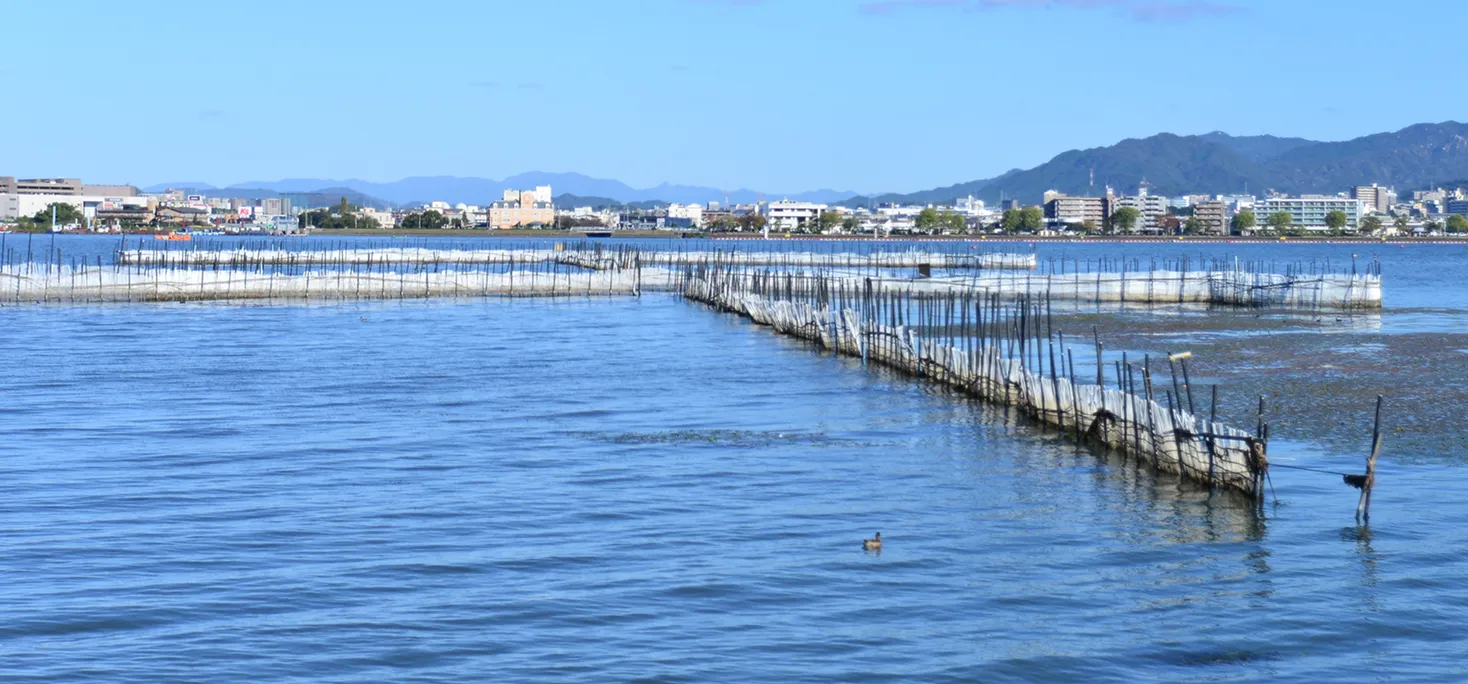 琵琶湖の景色